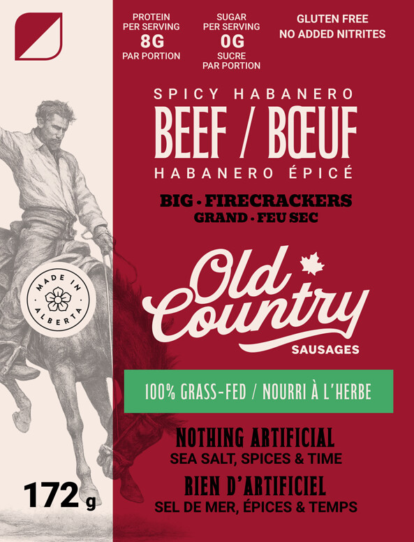 Firecrackers · Big nutrition facts label - detailed ingredient and nutrition information