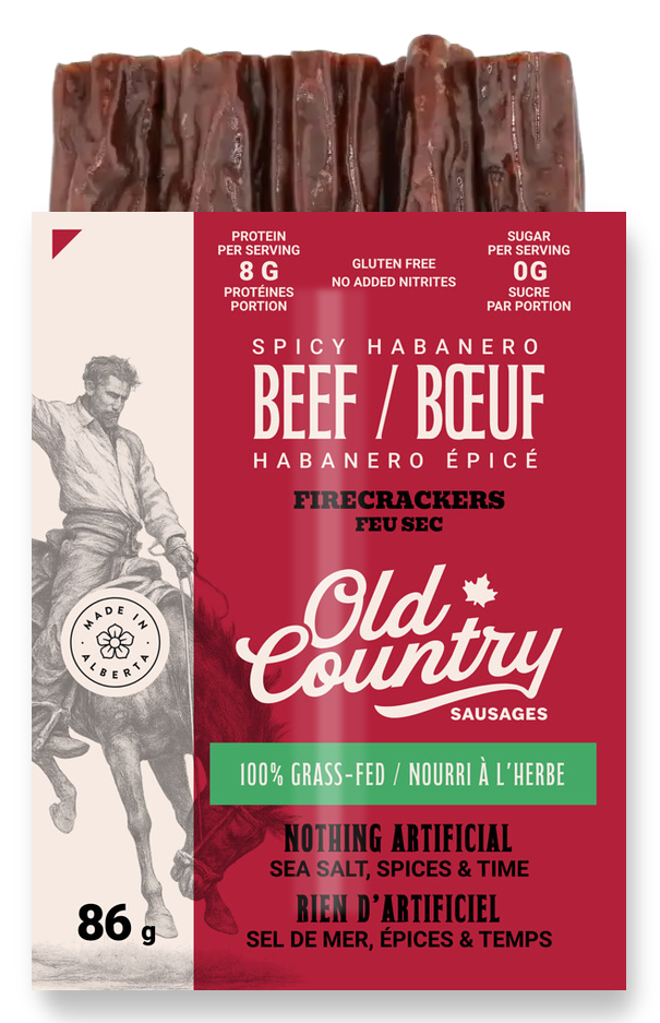 Firecrackers - Grass Fed - Alberta artisan meat with clean ingredients